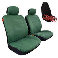 Toyota Tacoma Seat Covers Green Fabric