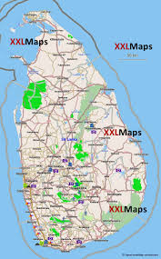 tourist map of sri lanka free
