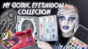 my gothic eyeshadow palette collection