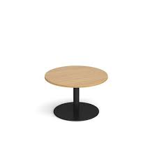 Monza Circular Coffee Table With Flat