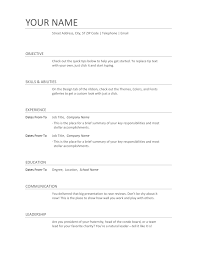 Formats Of Resume Examples And Sample Resume Formats For