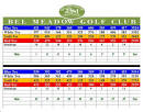 Bel Meadow Golf Club - Course Profile | Course Database