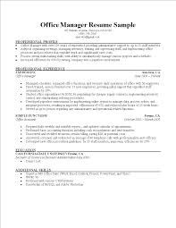 Resume templates and examples to download for free in word format ✅ +50 cv samples in word. Office Manager Professional Resume Templates At Allbusinesstemplates Com