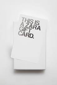 GIFT CARD - Various | ZARA United States