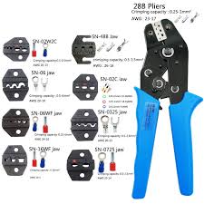 A which basic tools he. Crimping Pliers For Terminals Crimp Hand Tools Suitable For All Kinds Of Insulated And Non Insulated D Sub Px2 54 Terminals Shopee Malaysia