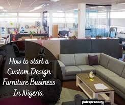 furniture business how to start a