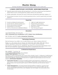 Monster Resume Format Server Administrator System Sample For Systems