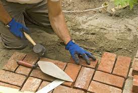 Installing Brick Paving Landscaping