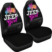 Jeep Girl Car Seat Covers Set Of 2