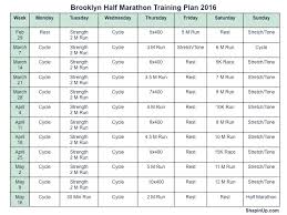 brooklyn half marathon training