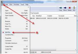 7 zip split guide how to use 7 zip to