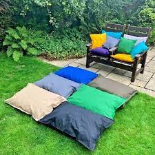 large filled outdoor cushions