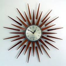 Vintage Seth Thomas Starburst Clock