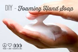 diy home foaming hand soap recipe