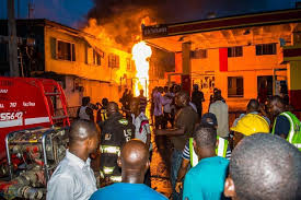 Surviving was hard, says olamide, now sitting in a comfortable lagos home on a sunny friday afternoon. Fire Razes Down Richbam Filling Station Bariga Lagos Photos Properties Nigeria