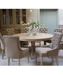 Set (table & 6 side chairs), created for macy's. Neptune Henley 150cm Round Dining Table And 6 Henley Dining Chairs In Mocha