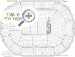 Consol Energy Center Seat Row Numbers Detailed Seating