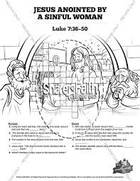 Browse 219 woman at jesus feet stock photos and images available, or start a new search to explore more stock photos and images. Luke 7 Woman Washes Jesus Feet Sunday School Coloring Pages Sharefaith Kids