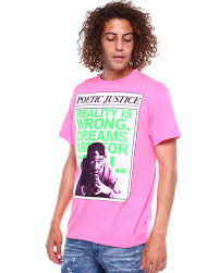 Buy Dreams Are Real Poetic Justice Tee Mens Shirts From C