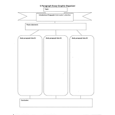 Teaching  Five Paragraph Essay Graphic Organizers 