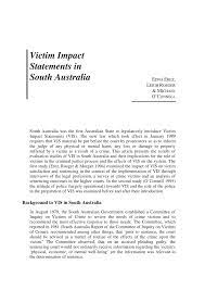 Anyone can write a character reference letter for court provided they explain their relationship with the accused. Pdf Victim Impact Statements In South Australia
