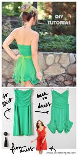 Wings are the most attractive part of a costume. Diy Halloween Tinkerbell Costume Tutorials Fabric Art Diy
