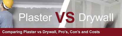 drywall vs plaster cost comparison
