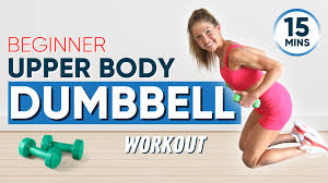 upper body workout with dumbbells for