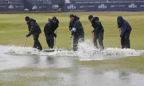 Resultado de imagen de lluvia y golf