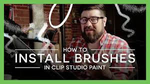 install clip studio paint brushes
