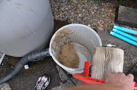 Clean the filter media every month. Replacing Sand In A Swimming Pool Sand Filter