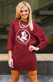 Gameday Couture Scream And Shout Tunic Dress Florida State