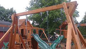 8 Free Wooden Swing Set Plans To Diy Today