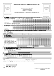 16 pan card correction form free to