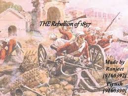 Rebellion of 1857 | PPT
