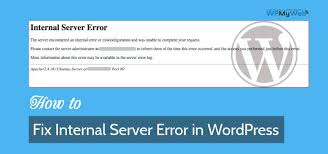 quickly fix 500 internal server error
