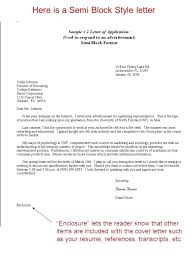12 Example Of Semi Block Style Business Letter Leterformat
