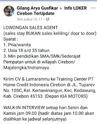 Lowongan kerja toko pangestu cirebon ( 8 posisi ). Info Loker Cirebon Terupdate Beitrage Facebook