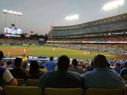 dodger stadium section 19fd home of