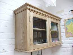 old pitch pine double wall cupboard