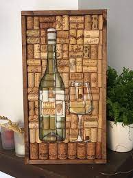 Wine Cork Wall Decor Wood Wall Artwine