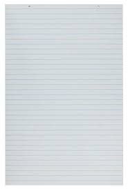 School Smart Primary Chart Paper 1 Inch Ruled 24 X 32 Inches White 70 Sheets 085351