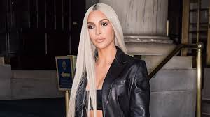 She stayed true to her popular middle part and pulled the hair back in a ballerina bun, captioning the picture, blondie. This Is Exactly How Kim Kardashian Keeps Her Platinum Blond Hair From Breaking Glamour