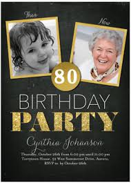 80th Birthday Celebration Invitations 80th Birthday Invitations 20