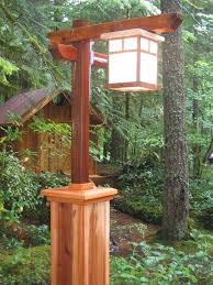 Diy Outdoor Wood Led Lamp Post