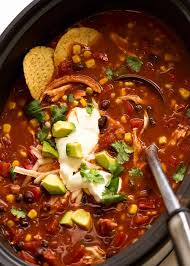 slow cooker mexican en soup