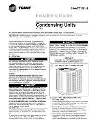 Trane Xr13 Air Conditioner Installation Manual Manualzz Com