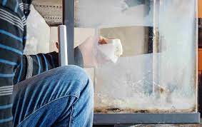 Cleaning Of Fireplace Glass