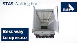 how to operate a walking floor trailer