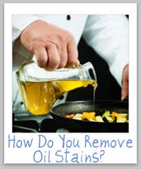 how to remove oil stains for various